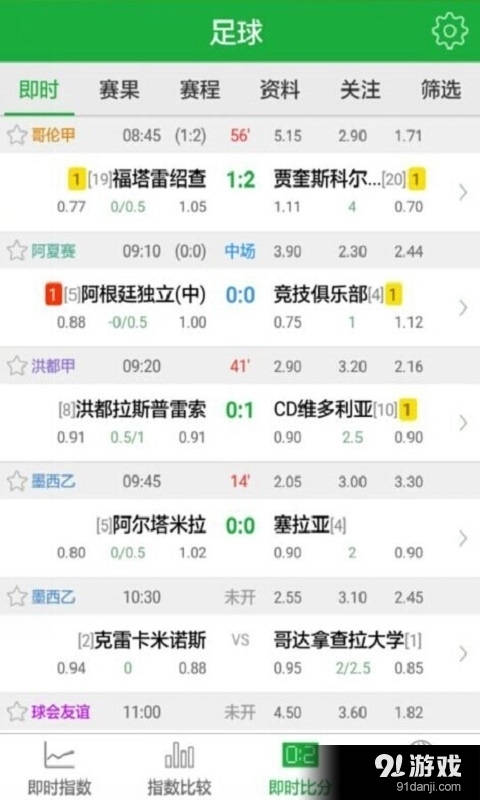 足球即时比分，球探比分的直播魅力