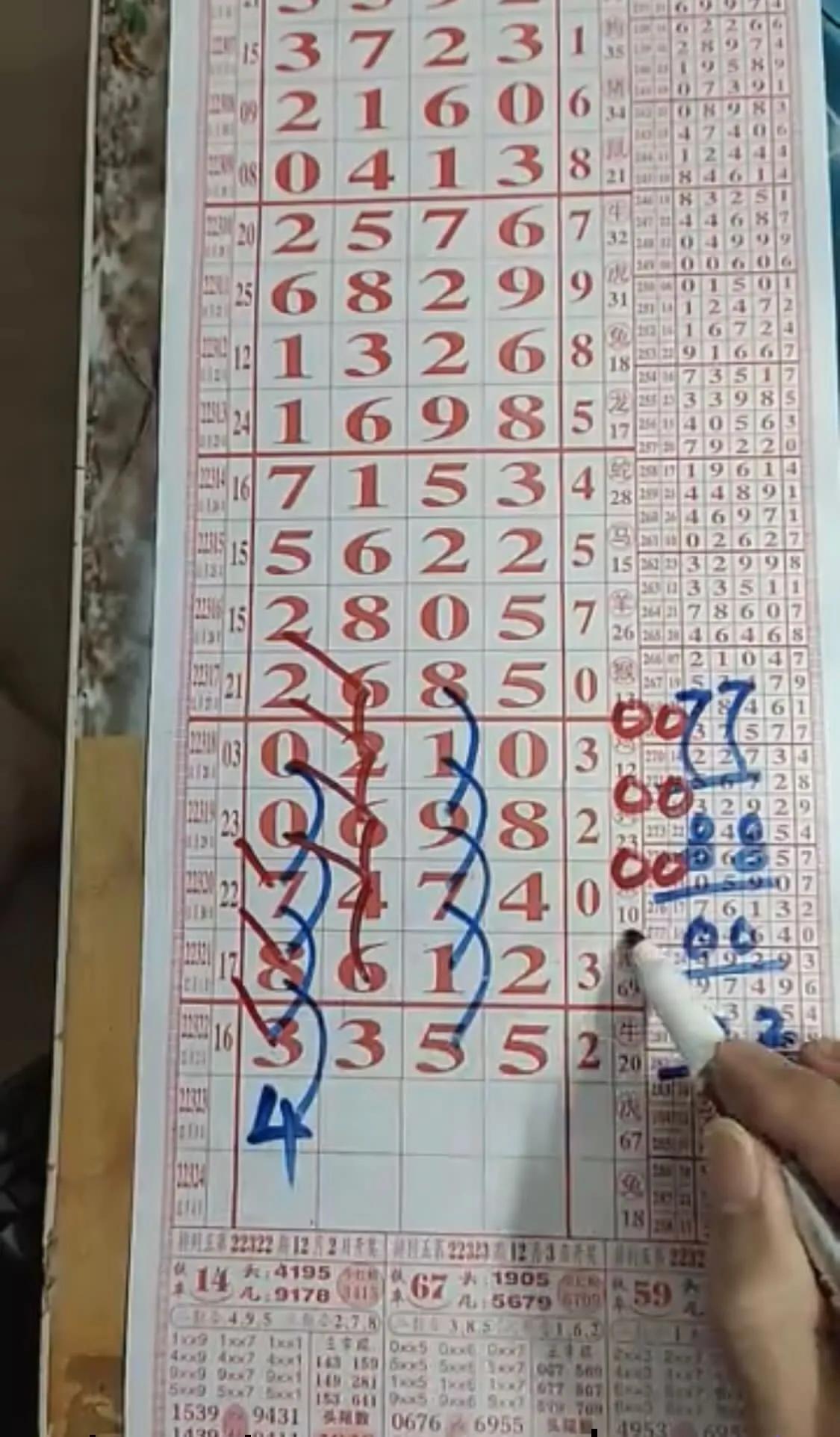 排列5走势图